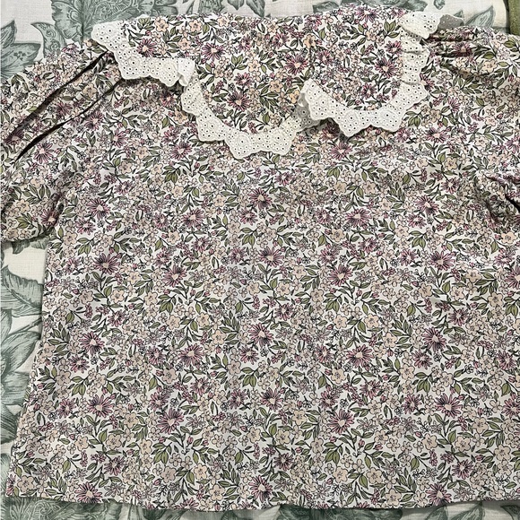 Zara Summer Floral Blouse - Picture 4 of 6